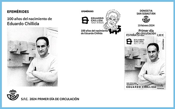 Sobre 6404S de la serie Efemérides. 