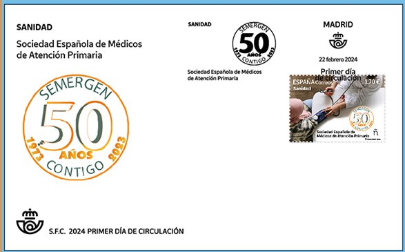 Sobre 6405S de la serie Sanidad. 