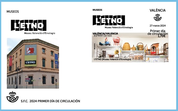 Sobre 6421S de la serie MUSEOS.