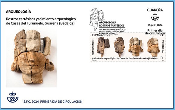 Sobre 6443S de la serie Arqueología. 