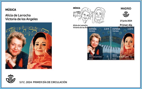 Sobre 6448S de la serie Música. 