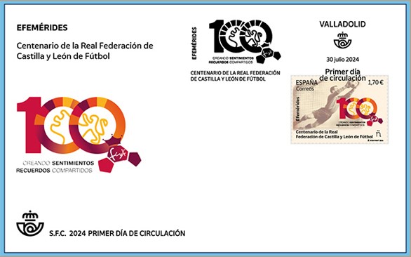 Sobre 6464S de la serie Efemérides. 