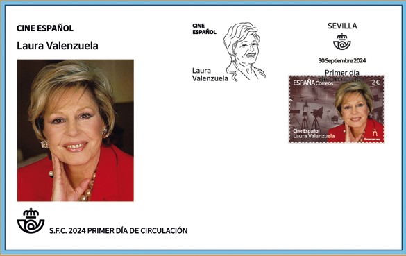 Sobre 6481S de la serie Cine español. 