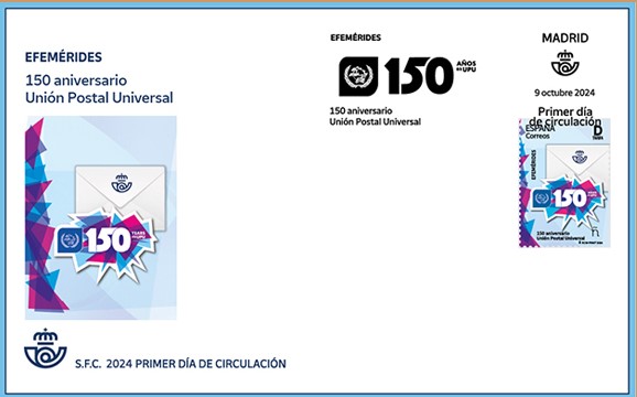 Sobre 6490S de la serie Efemérides. 